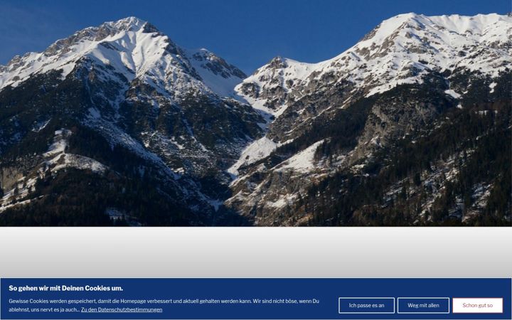 Screenshot of haag.tirol