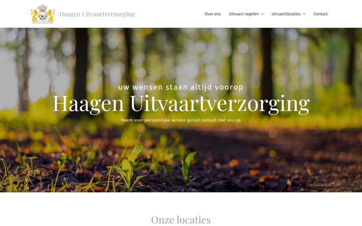 Screenshot of haagenuitvaartverzorging.nl