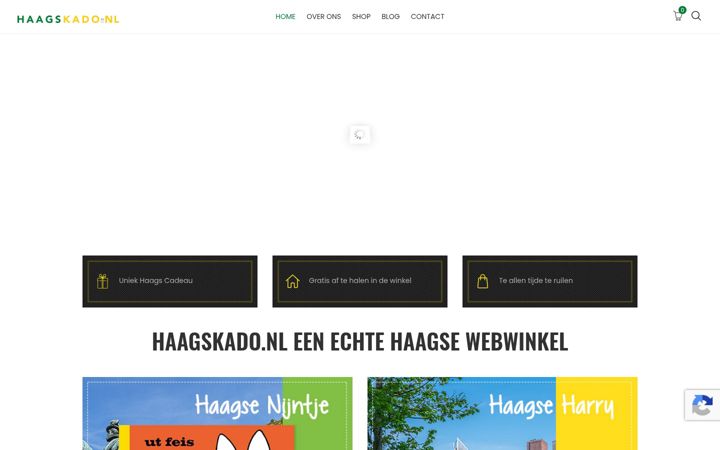 Screenshot ta' haagskado.nl