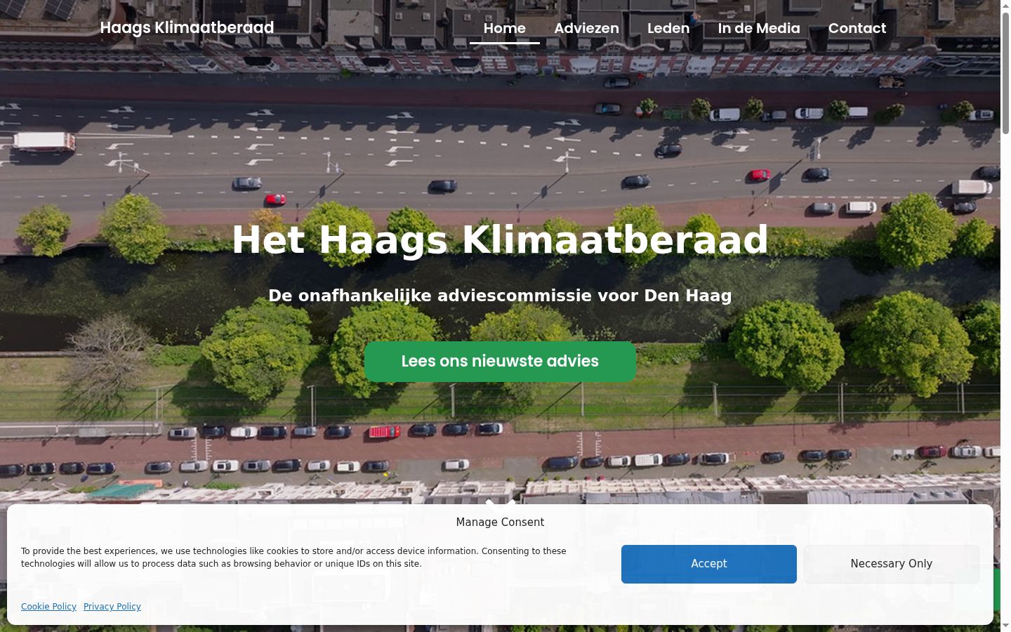 Screenshot tal-banner tal-kunsens muri qabel kwalunkwe interazzjoni