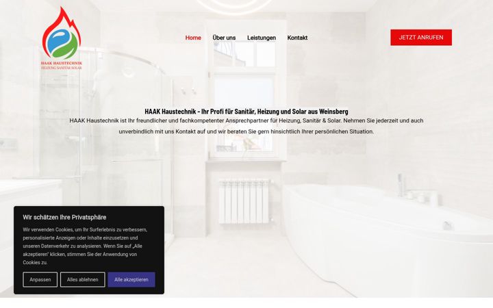 Screenshot of haakhaustechnik.de