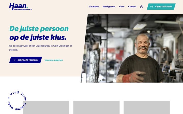 Screenshot of haanpersoneelsdiensten.nl