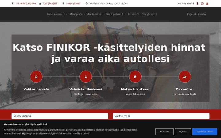 Screenshot of haapajarvenruosteenesto.fi