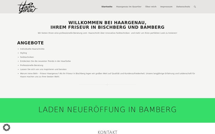 Screenshot of haar-genau.net