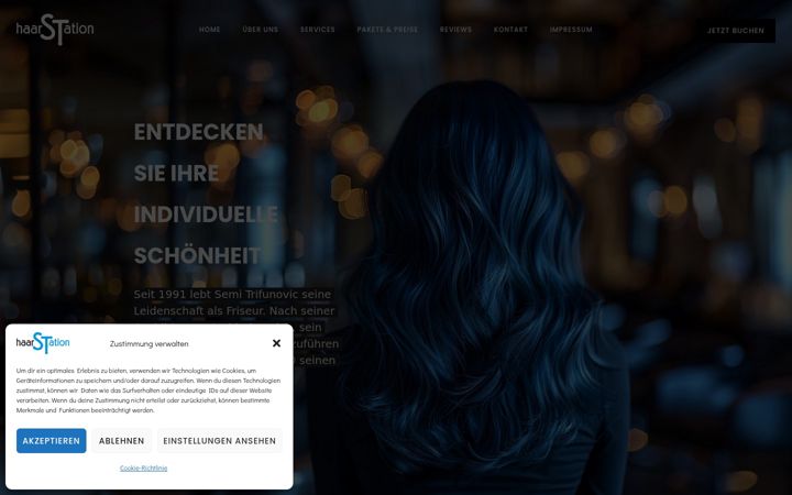 Screenshot of haar-station.de