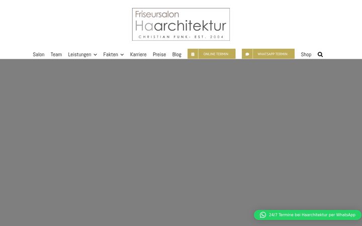 Screenshot of haarchitektur.de