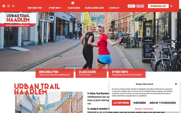 Screenshot of haarlemurbantrail.nl