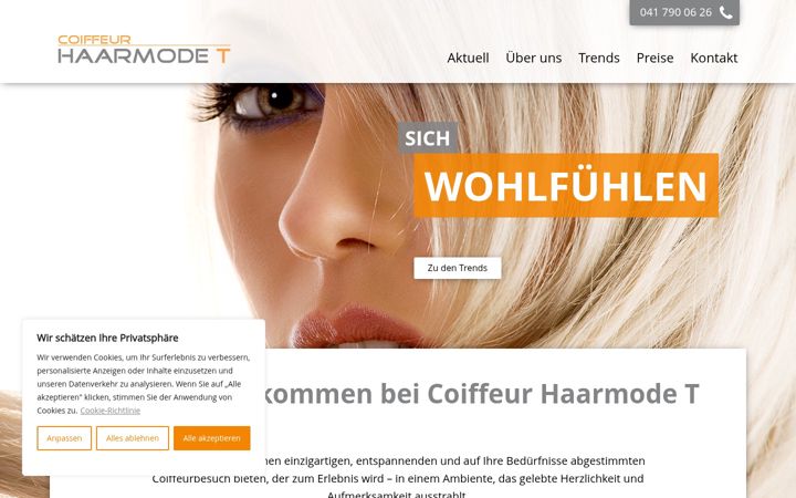 Screenshot of haarmode-t.ch