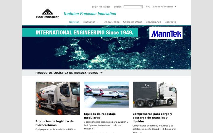 Screenshot of haarpeninsular.com