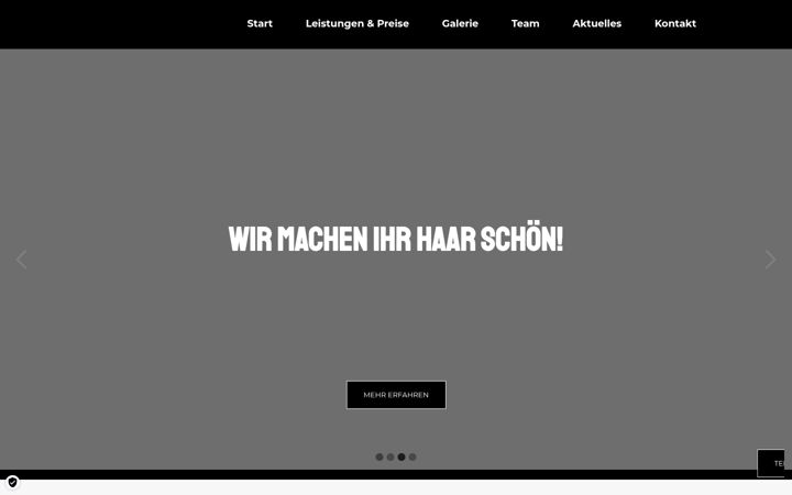 Screenshot of haarprofis-kl.de