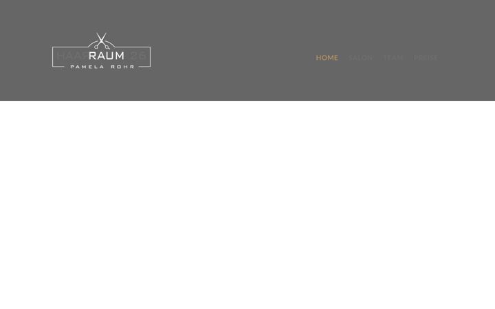 Screenshot of haarraum26.de