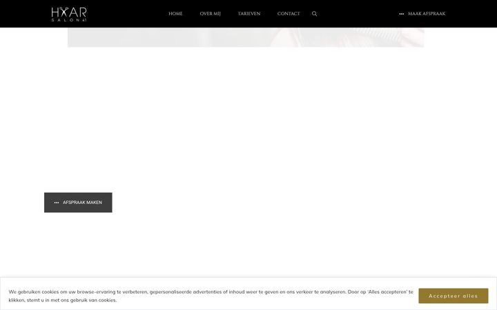 Screenshot of haarsalon41.nl