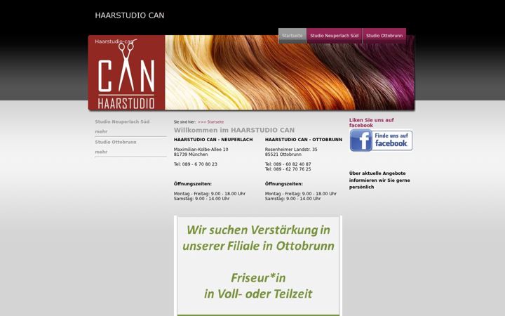 Screenshot of haarstudio-can.de