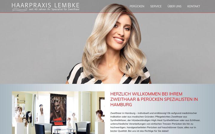 Screenshot of haarstudio-lembke.de