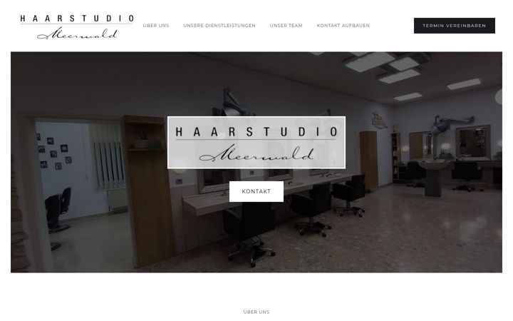 Screenshot of haarstudio-meerwald.de