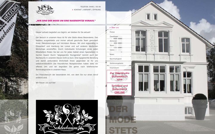 Screenshot of haarstudio-schleebaum.de