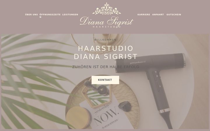 Screenshot του haarstudio-sigrist.de