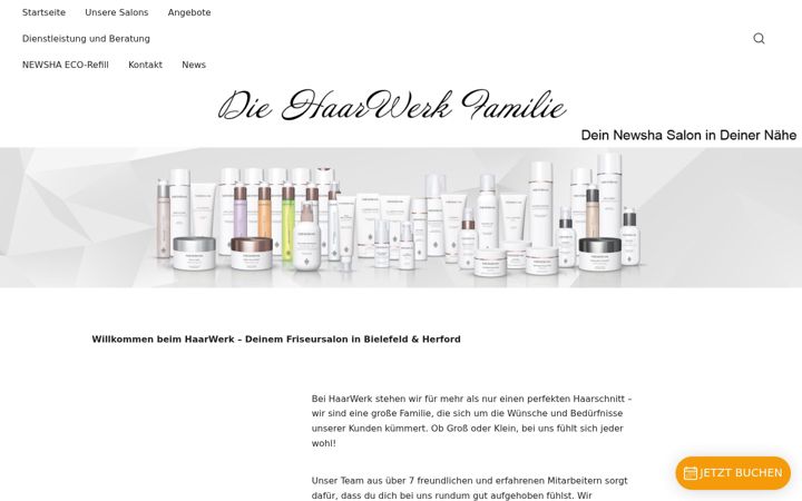 Screenshot of haarwerk-familie.de