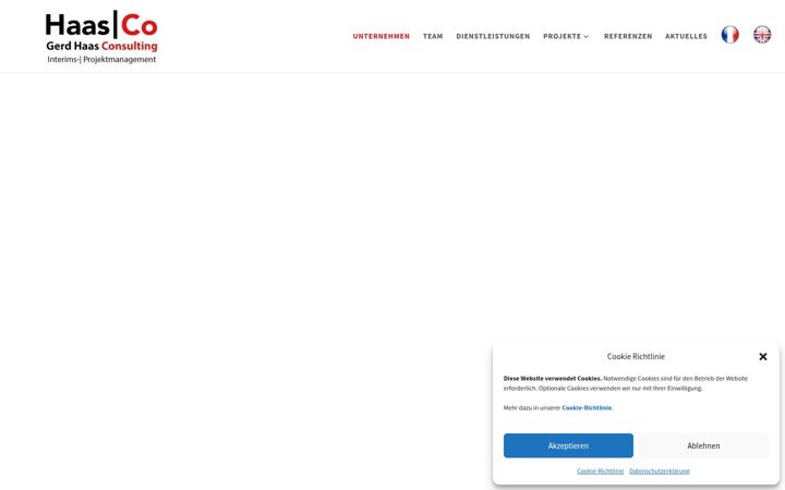Screenshot of haas-co.de