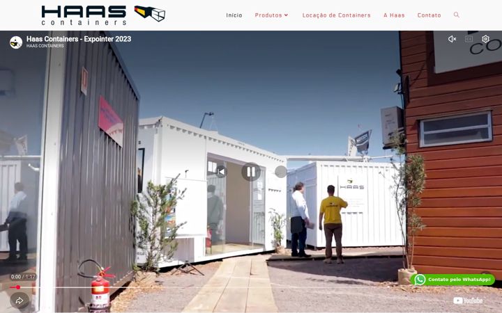 Screenshot of haas.ind.br