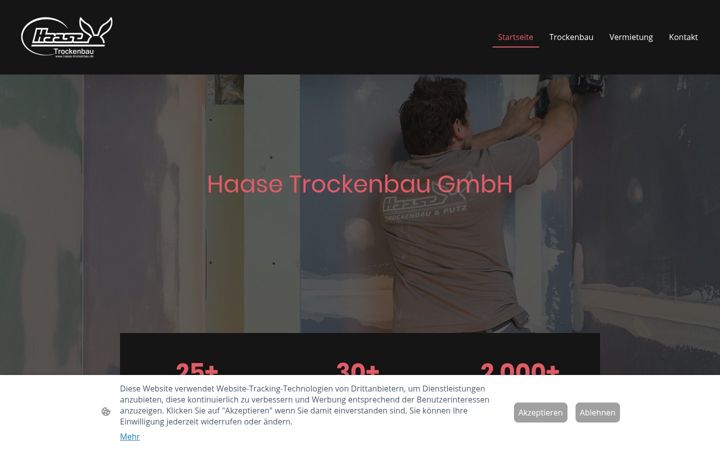Screenshot of haase-trockenbau.de
