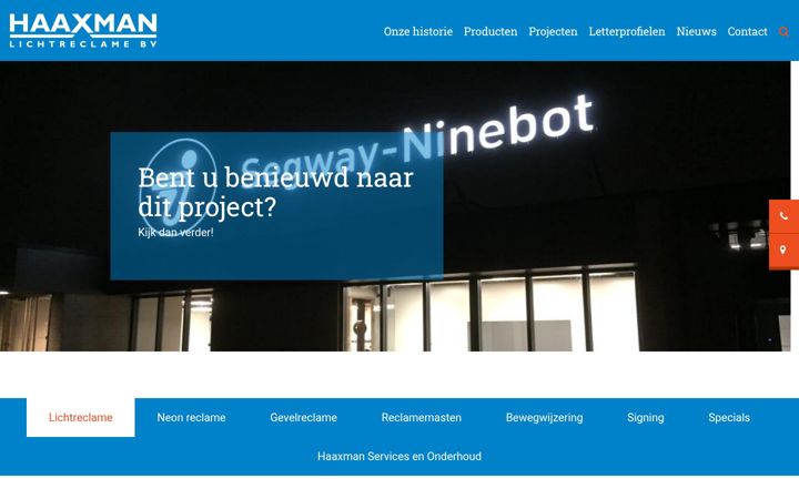 Screenshot of haaxman.com