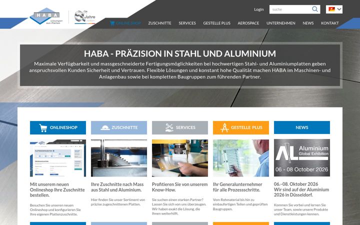 Screenshot of haba.ch