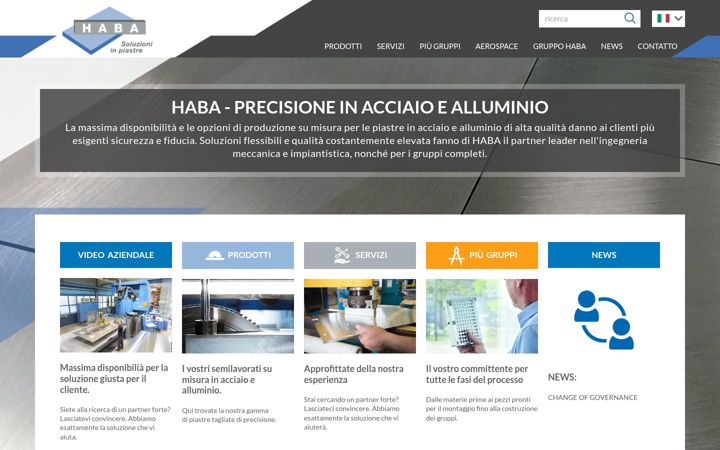 Screenshot of haba.it