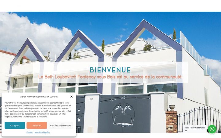 Screenshot of habadfontenay.fr