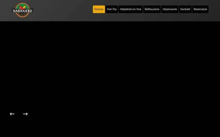 Screenshot of habanerosteakpub.sk