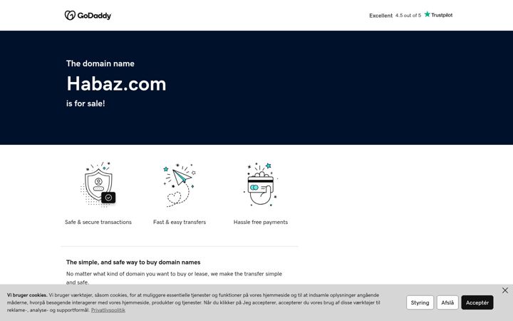 Screenshot of habaz.com