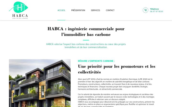 Screenshot of habca.fr
