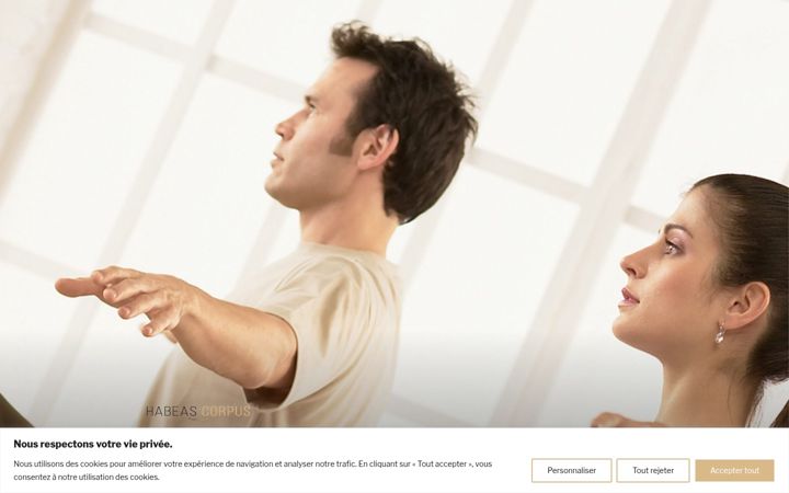 Screenshot of habeas-corpus.eu