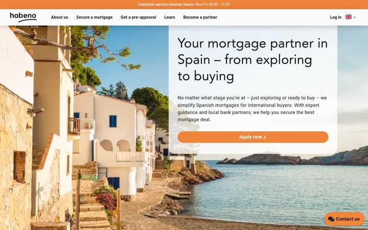 Screenshot of habeno.com
