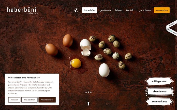 Screenshot of haberbueni.ch