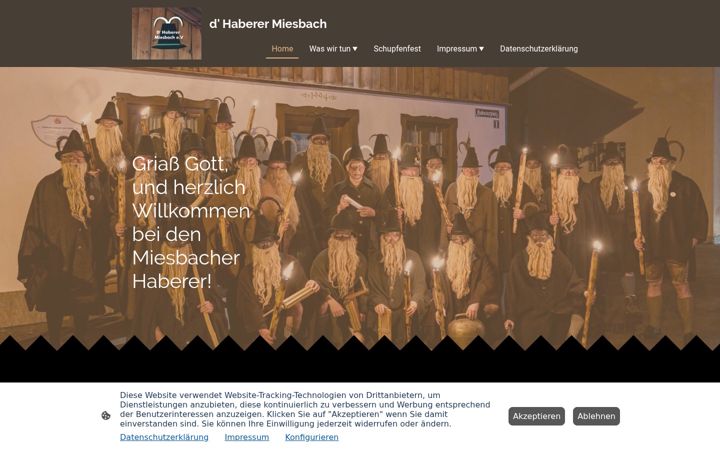 Screenshot of haberer-miesbach.de