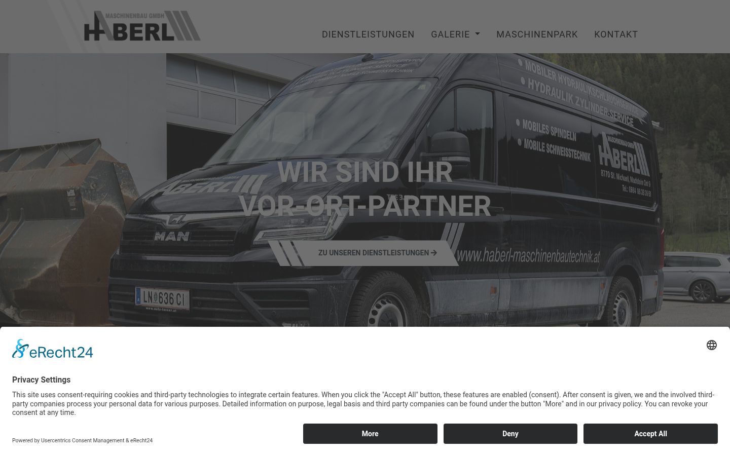 Screenshot tal-banner tal-kunsens muri qabel kwalunkwe interazzjoni