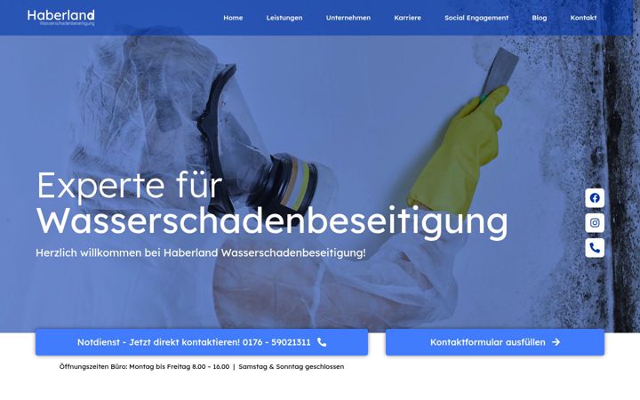Screenshot of haberland-wb.de