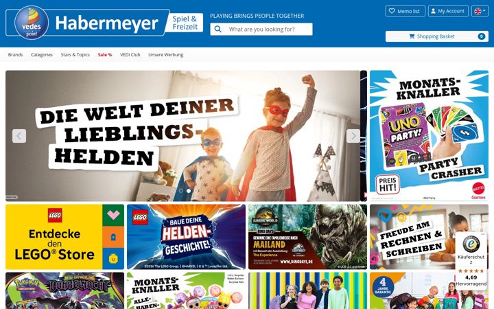 Screenshot of habermeyer.de
