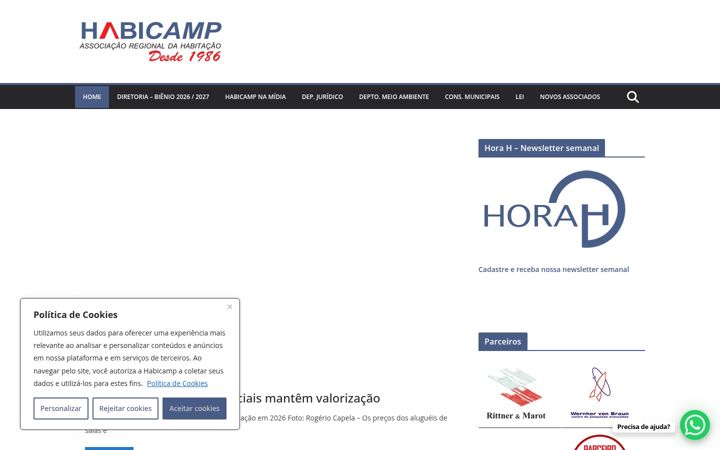 Screenshot of habicamp.com.br