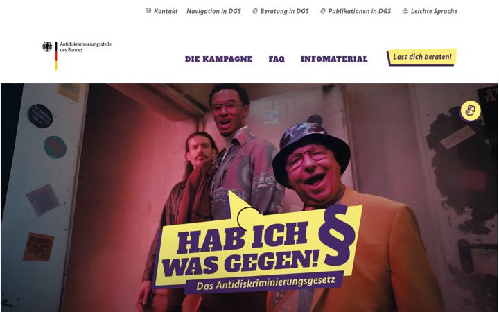 Screenshot of habichwasgegen.de