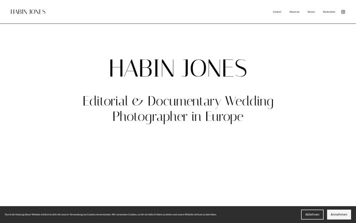 Screenshot of habinjones.com