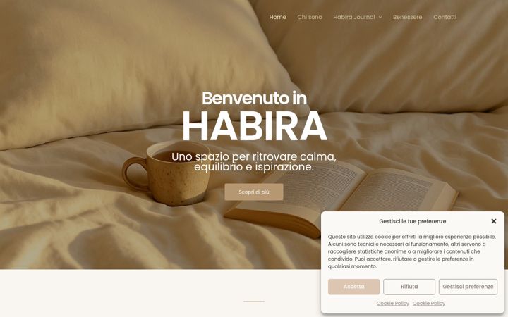 Screenshot of habira.it