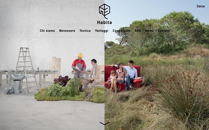 Screenshot of habita.it