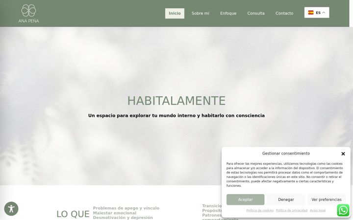 Screenshot of habitalamente.es