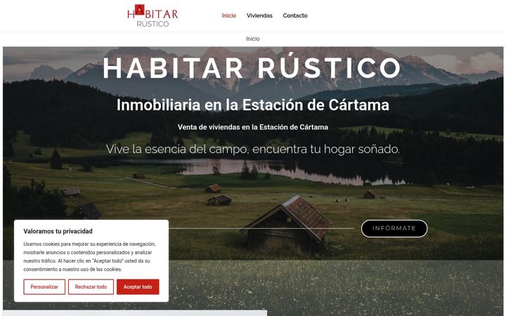 Screenshot of habitarrustico.com