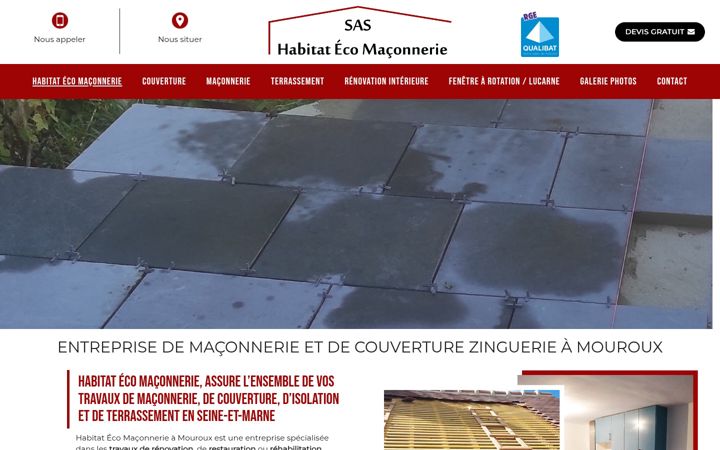 Screenshot of habitat-eco-maconnerie.fr