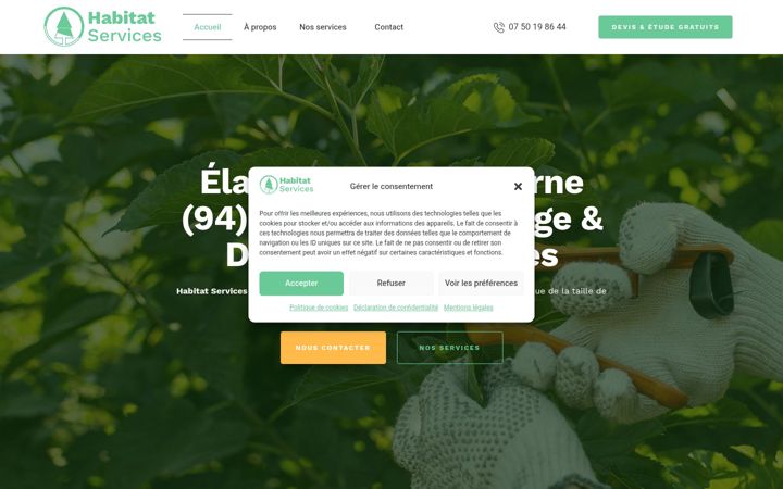 Screenshot of habitat-services-94.fr