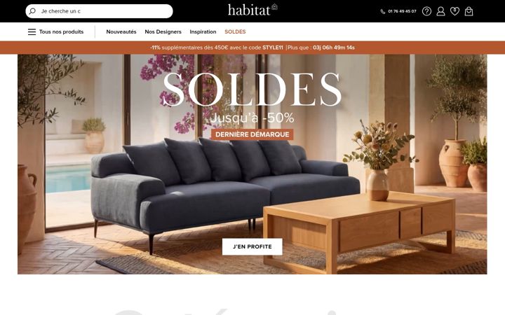 Screenshot of habitat.fr