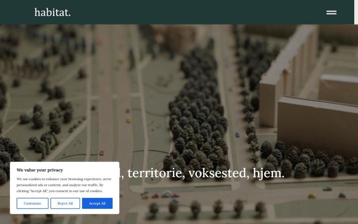 Screenshot of habitat.partners